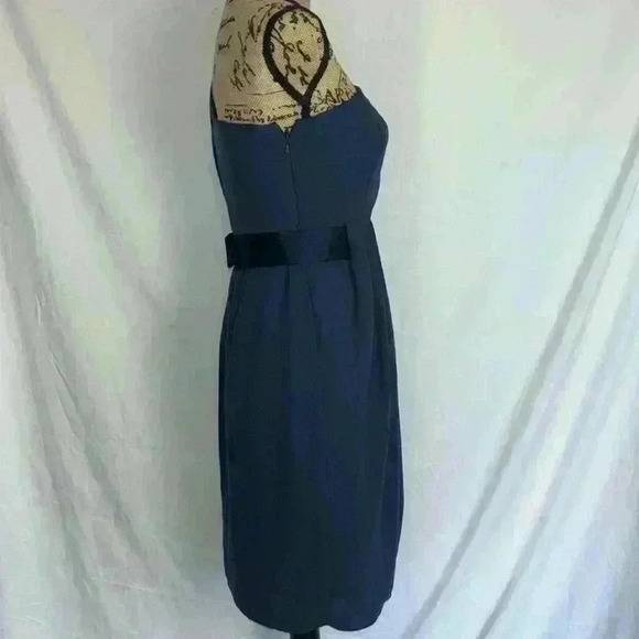 Vera Wang White Womens Short Dress Navy Blue One Shoulder
Belted - Picture 5 of 9